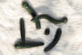 Load image into Gallery viewer, NEPHRITE JADE CURVED WAND