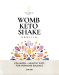 Load image into Gallery viewer, WOMB KETO SHAKE ✦ VANILLA OR MATCHA