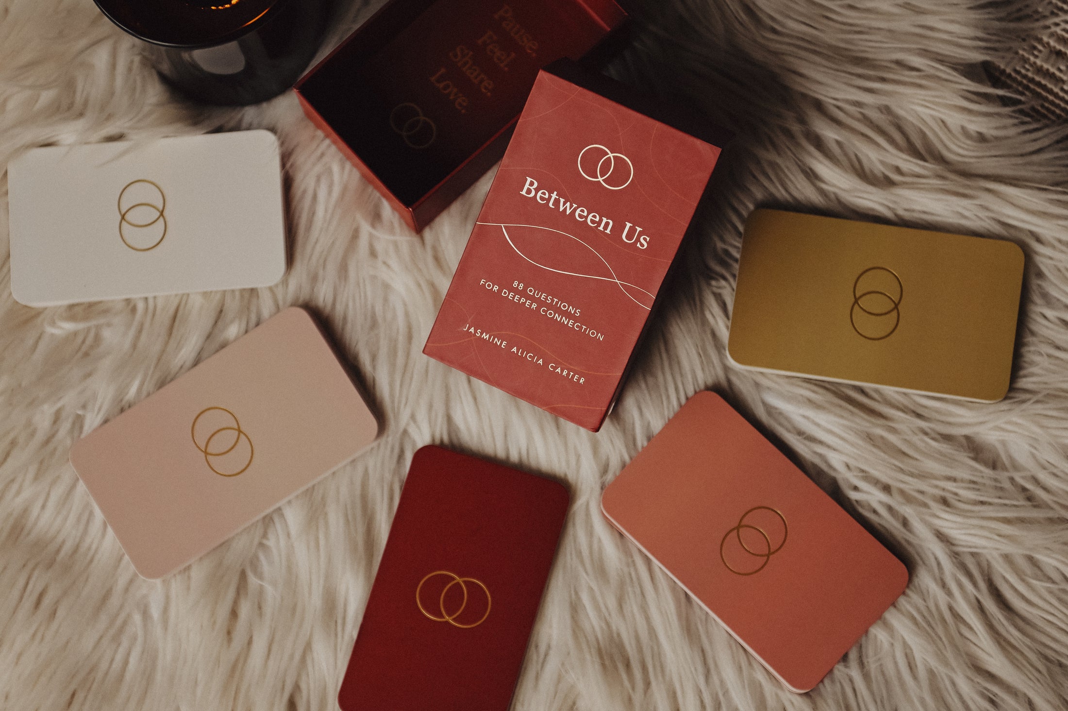 BETWEEN US ✦ Card Deck for Deeper Connection