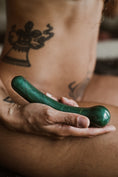 Load image into Gallery viewer, NEPHRITE JADE CURVED WAND
