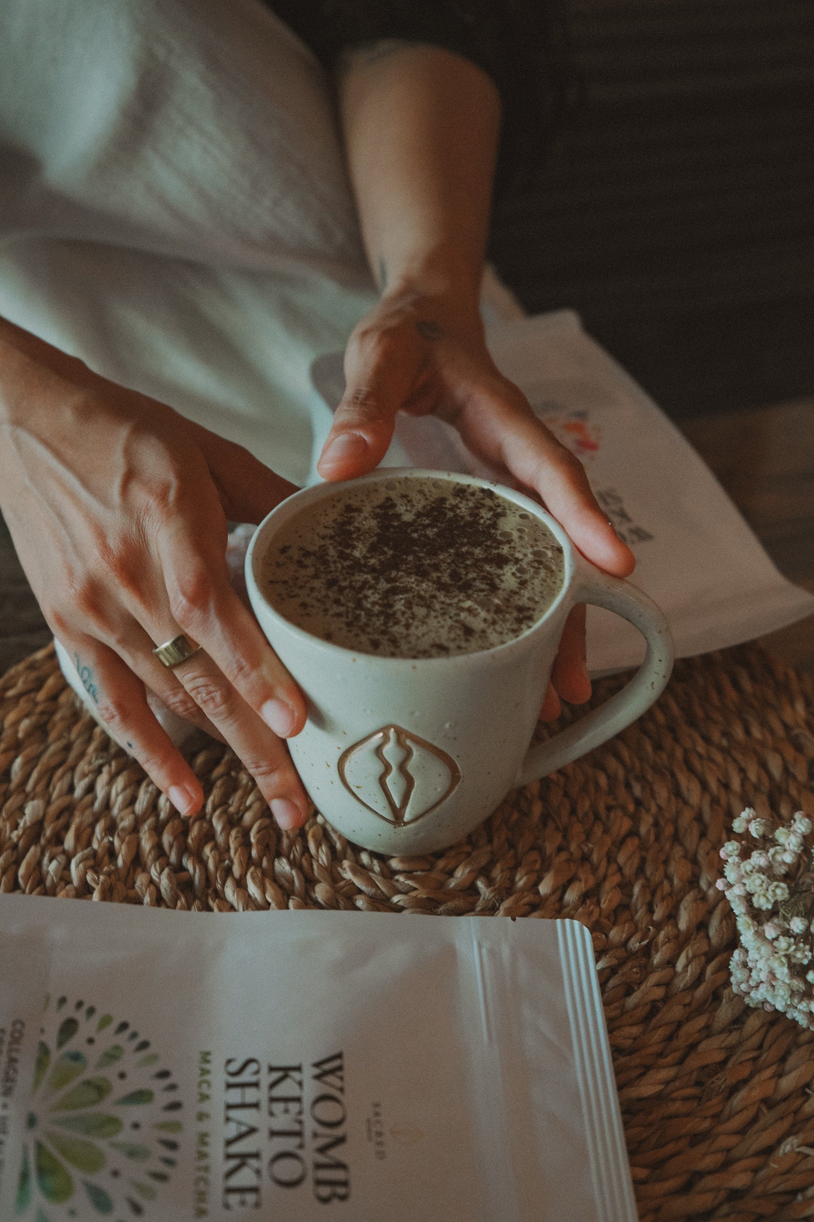 SACRED WOMAN CERAMIC MUG ✦ BY CERAMICA NUA
