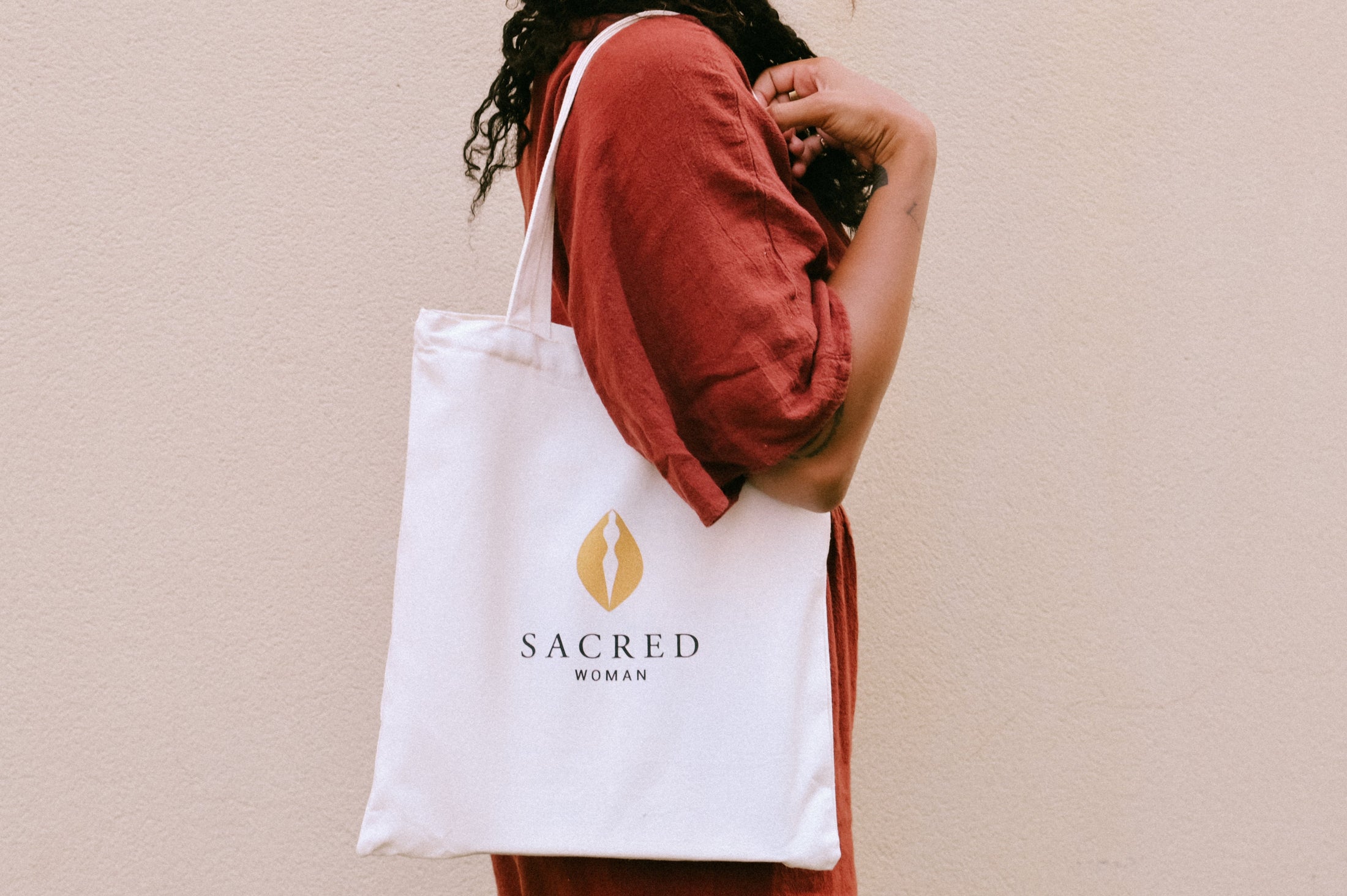 SACRED WOMAN TOTE BAG
