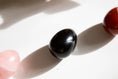 Load image into Gallery viewer, SALE | BLACK OBSIDIAN YONI EGG - GIA CERTIFIED