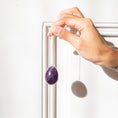 Load image into Gallery viewer, AMETHYST YONI EGG - GIA CERTIFIED
