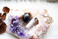 Load image into Gallery viewer, BLACK OBSIDIAN YONI EGG - GIA CERTIFIED