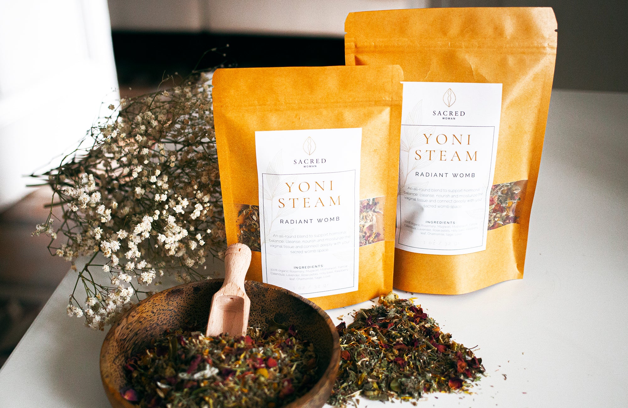 RADIANT WOMB - Cleansing Yoni Steaming Blend