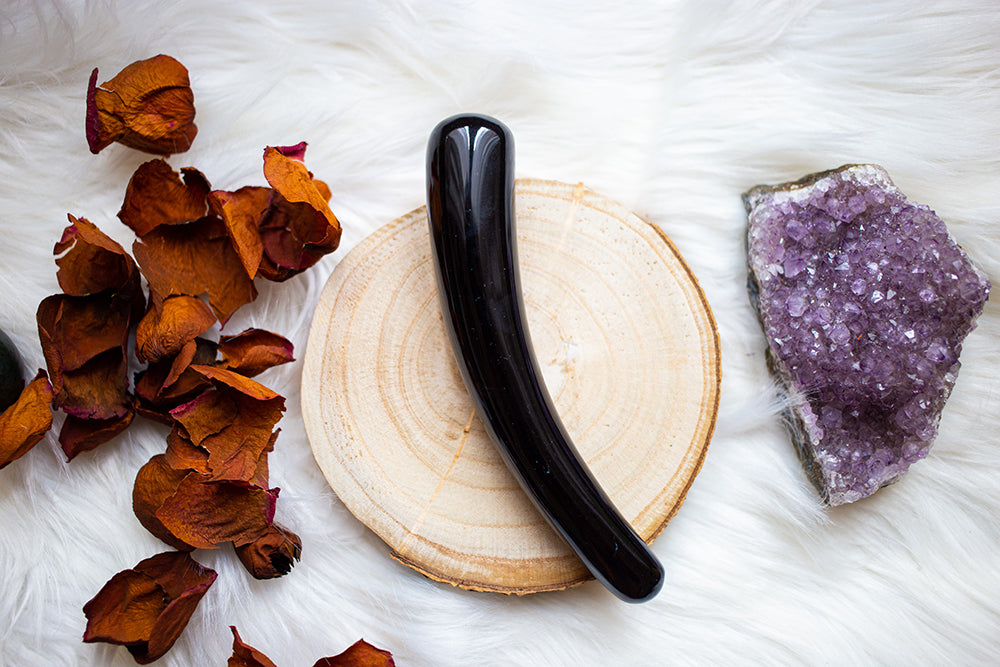 BLACK VENUS LUNE WAND