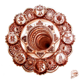 Load image into Gallery viewer, MOON ART | BLACK HOLE MANDALA