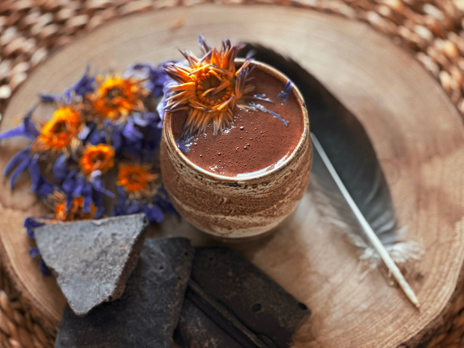 SACRED CACAO & BLUE LOTUS CEREMONY