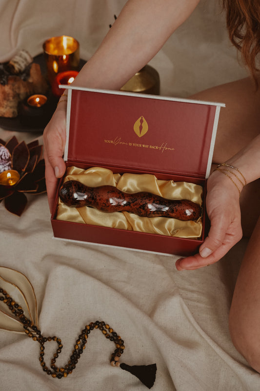 RED OBSIDIAN AGNI WAND