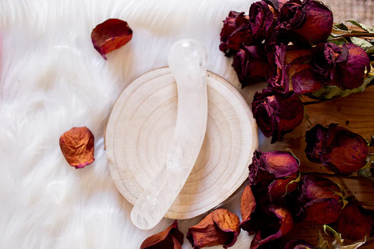 SALE | CRYSTAL CURVED WAND