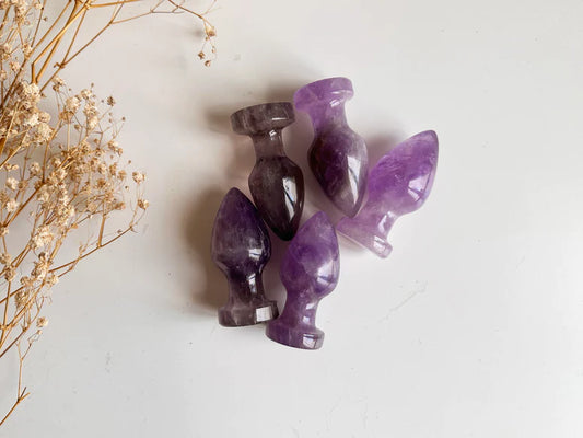 SALE | AMETHYST PETITE BUTT PLUG