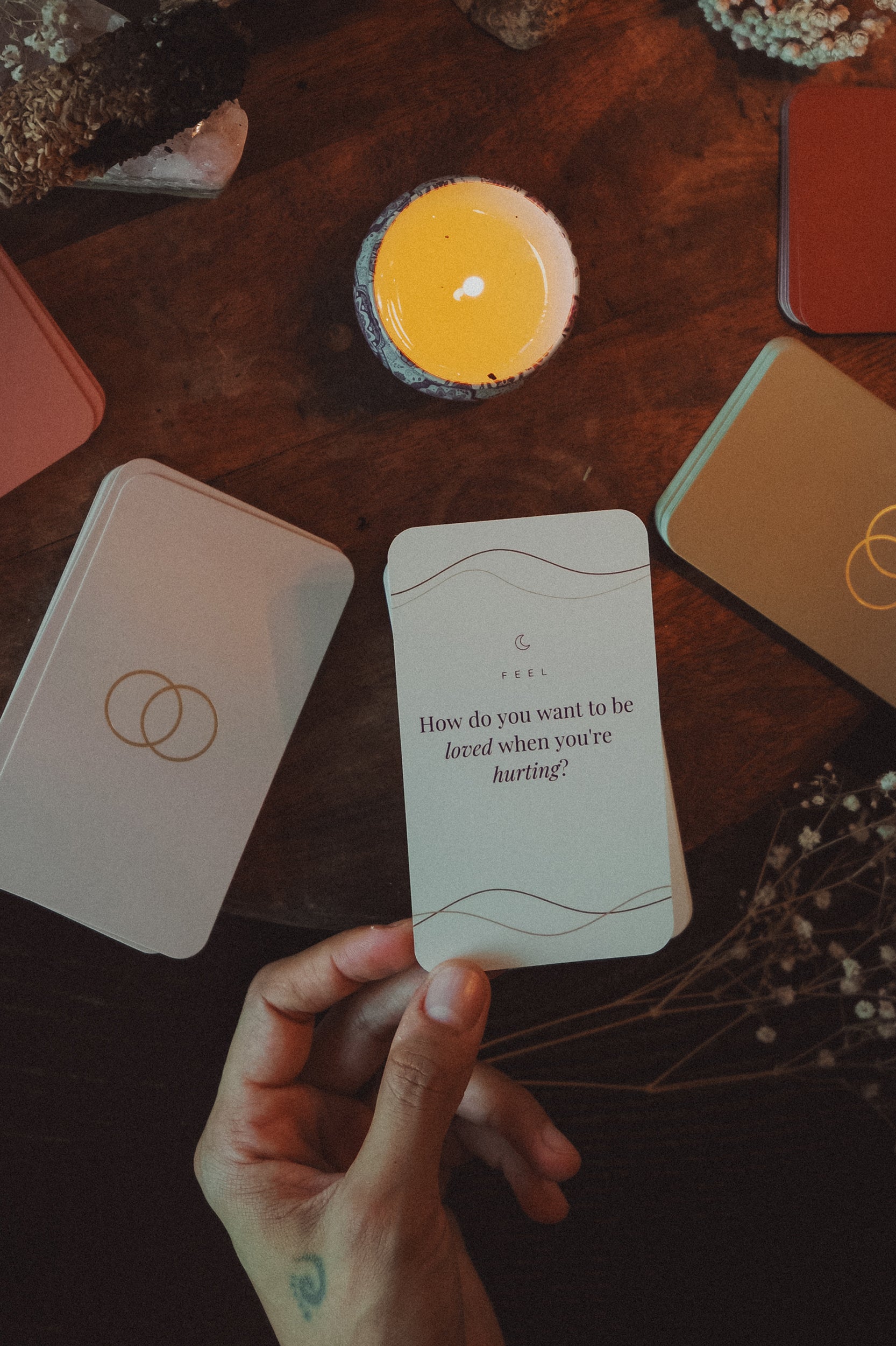 BETWEEN US ✦ Card Deck for Deeper Connection