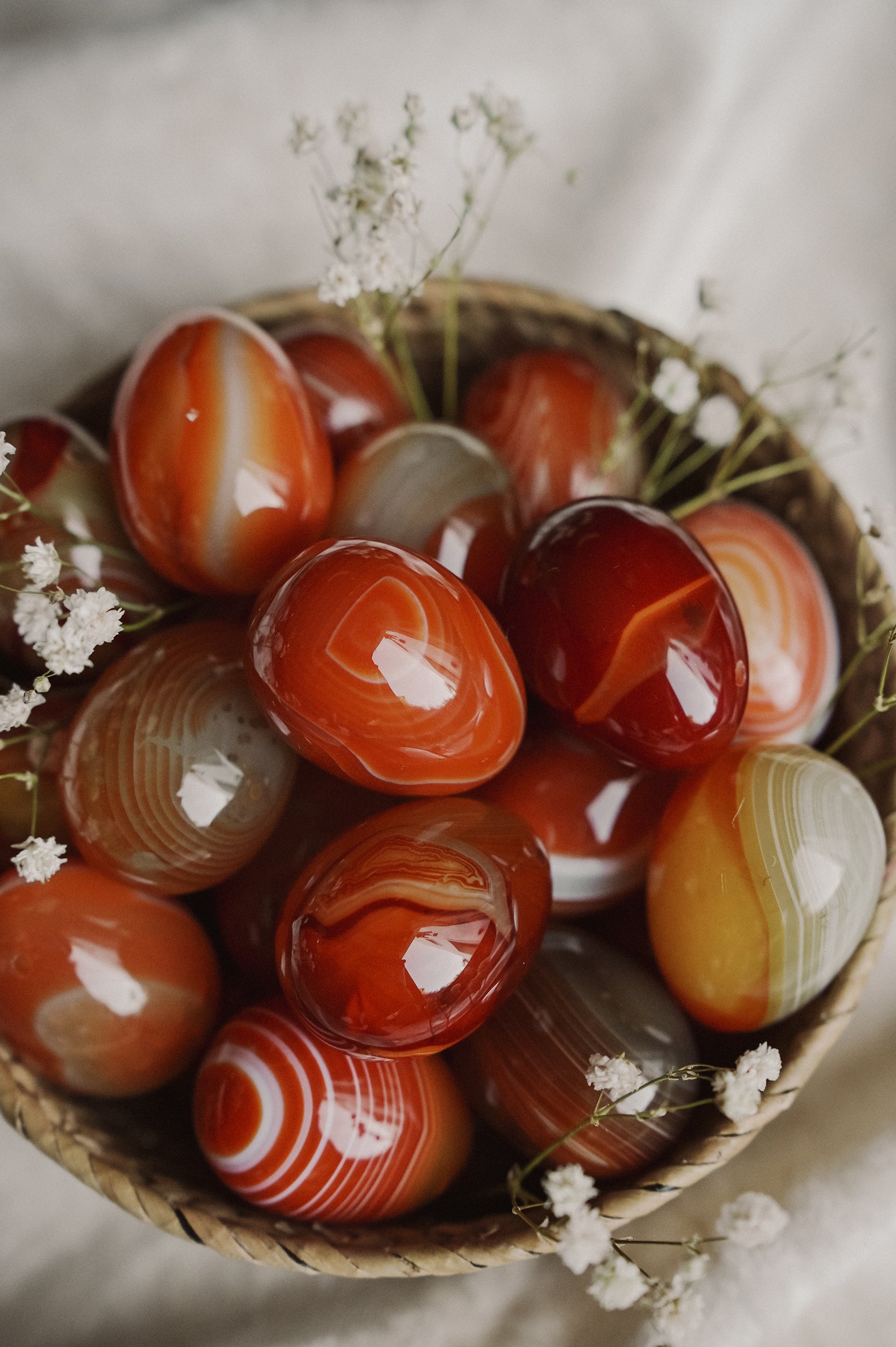 CARNELIAN YONI EGG | GIA CERTIFIED