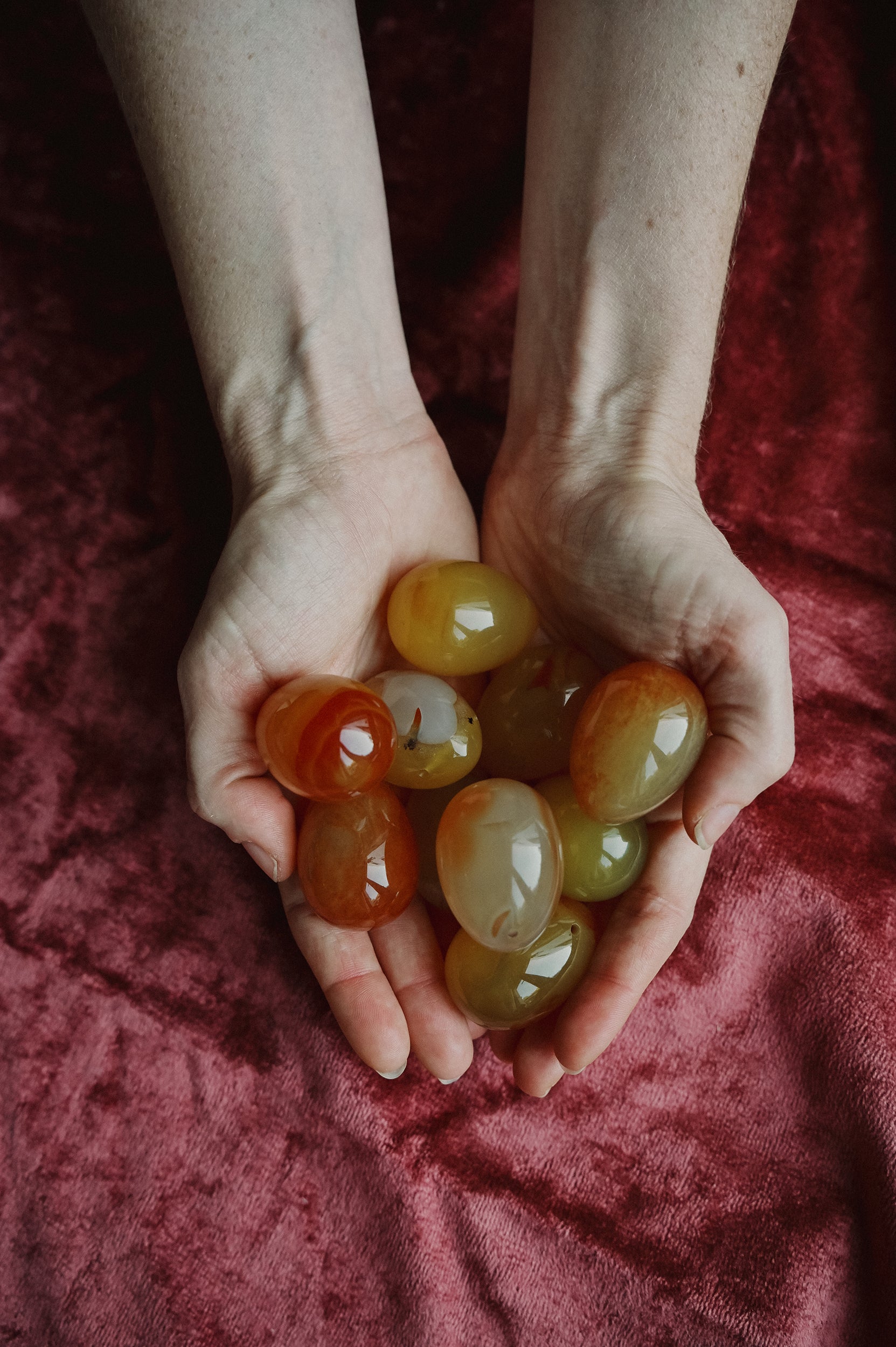 SALE | CARNELIAN YONI EGG