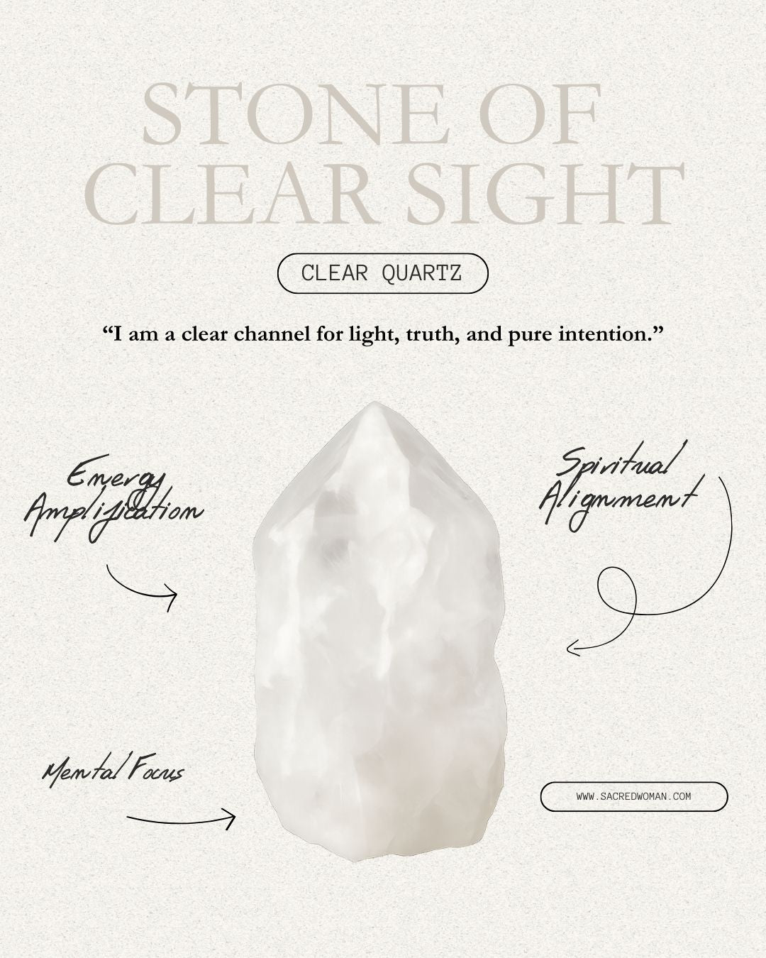 OPHIDIA™ CLEAR QUARTZ WAND