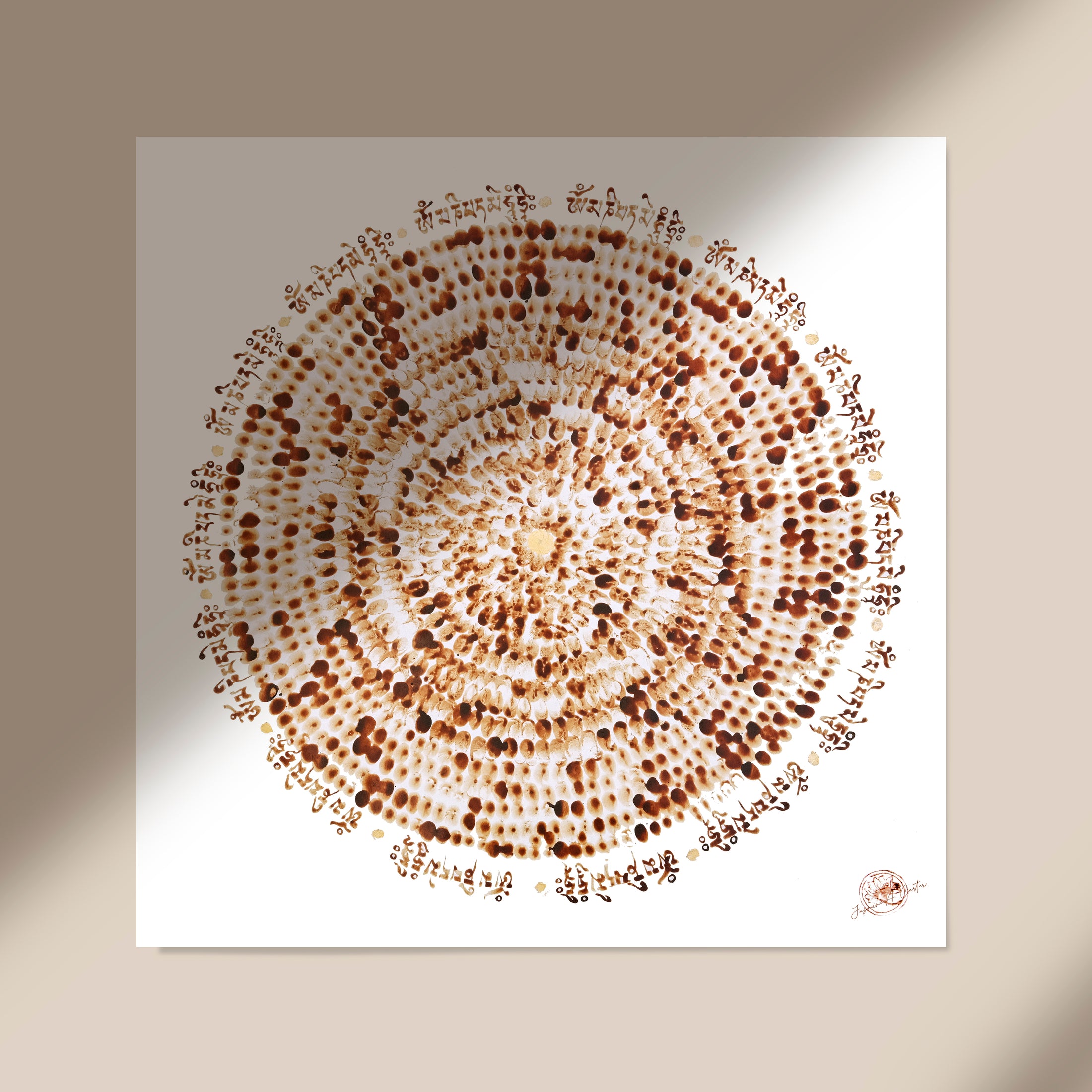 MOON ART | Healing Prayer Mandala