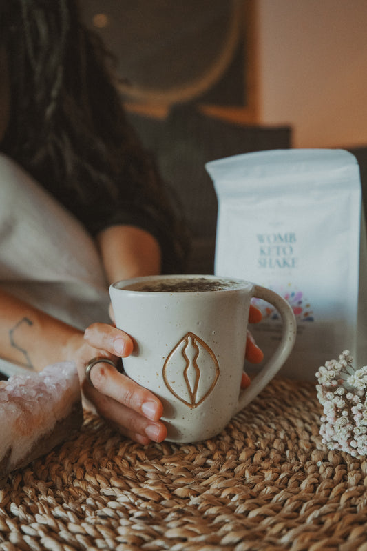 SACRED WOMAN CERAMIC MUG ✦ BY CERAMICA NUA