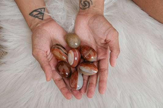 CARNELIAN YONI EGG | GIA CERTIFIED