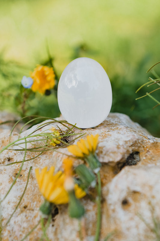 CRYSTAL YONI EGG - GIA CERTIFIED