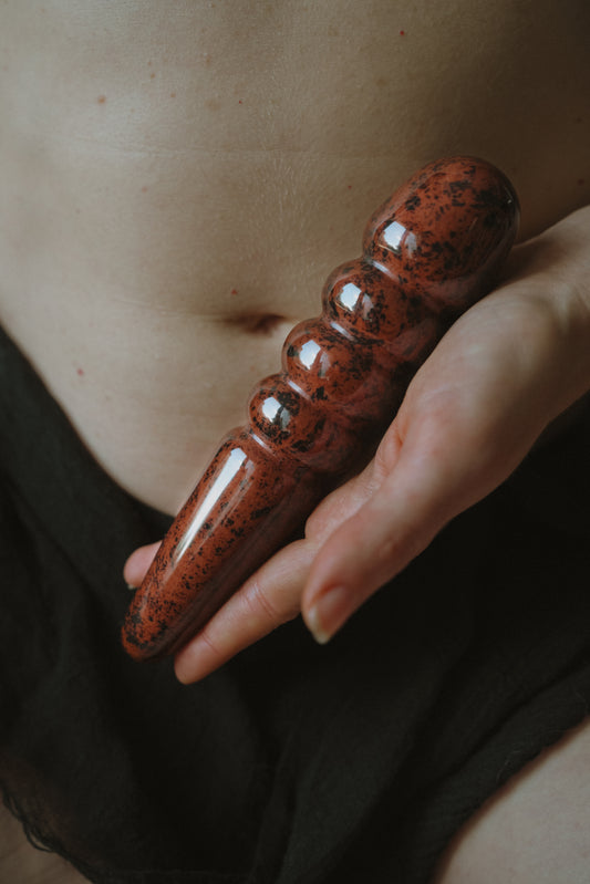 RED OBSIDIAN MERU WAND