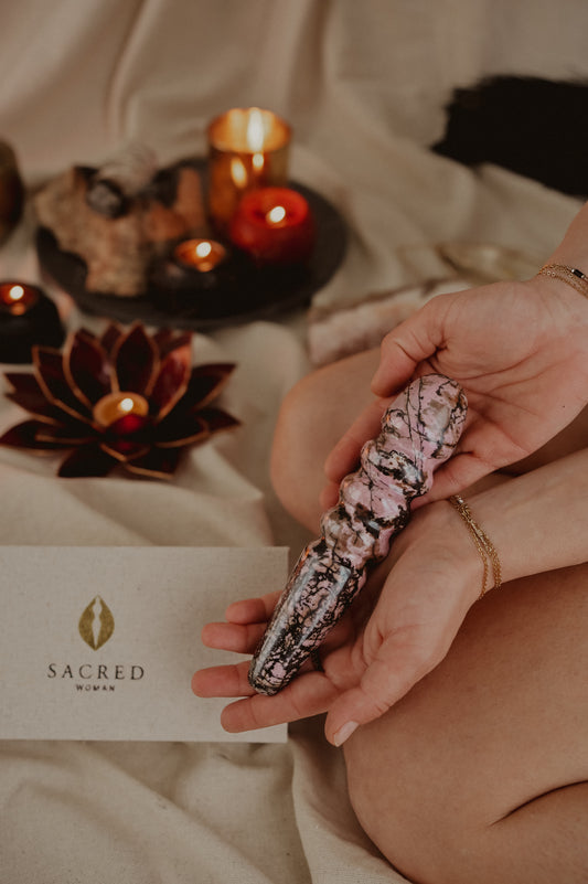 RHODOCHROSITE MERU WAND