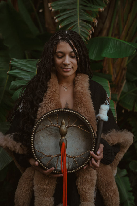 SACRED WOMAN SHAMANIC DRUM ✦ Limited Edition
