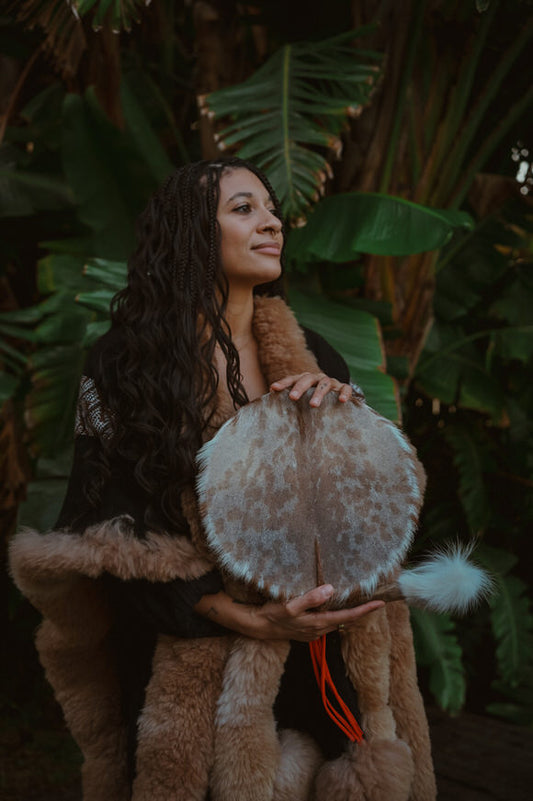 SACRED WOMAN SHAMANIC DRUM ✦ Limited Edition