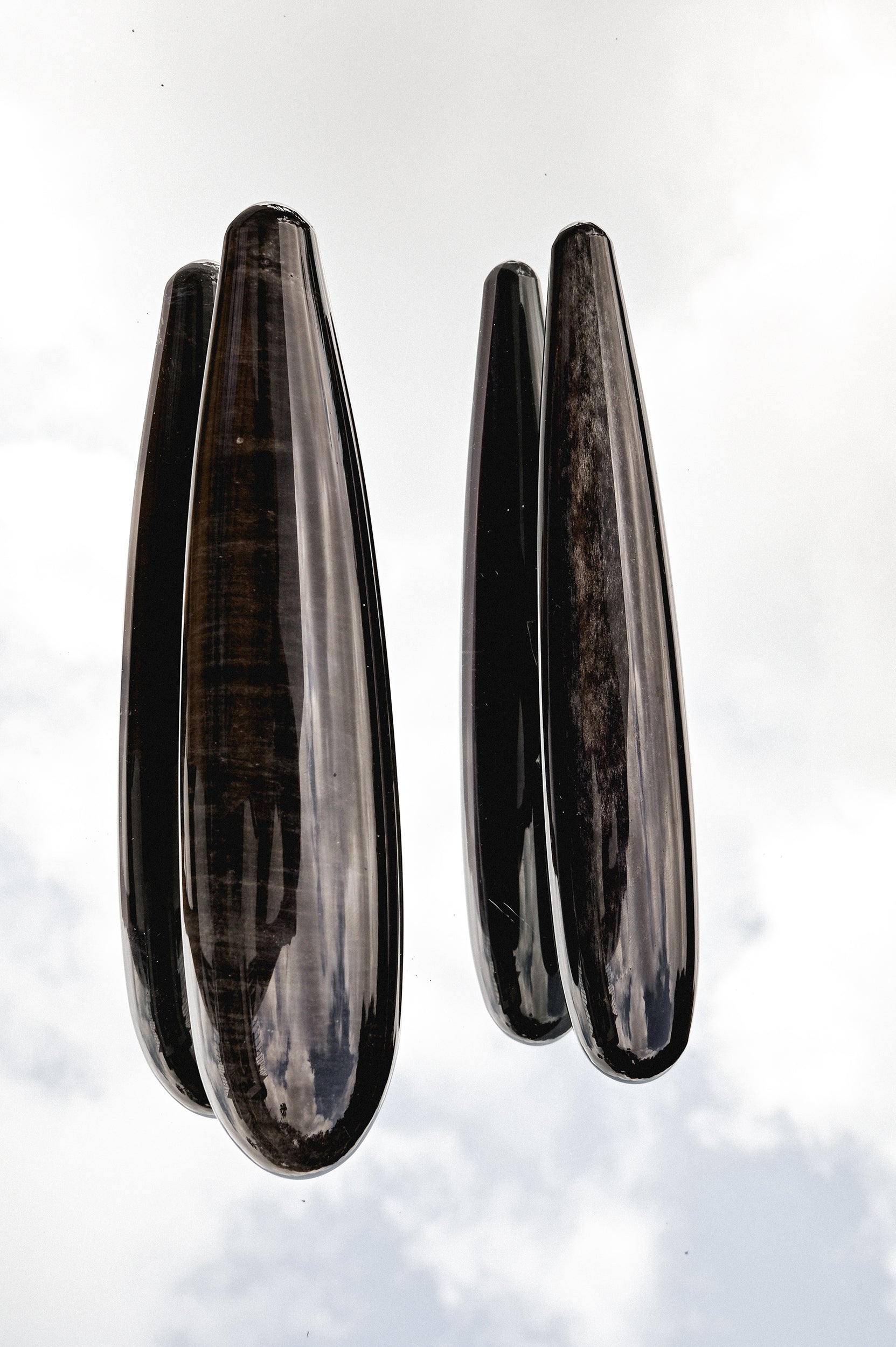 SILVER SHEEN OBSIDIAN TRADITIONAL WAND