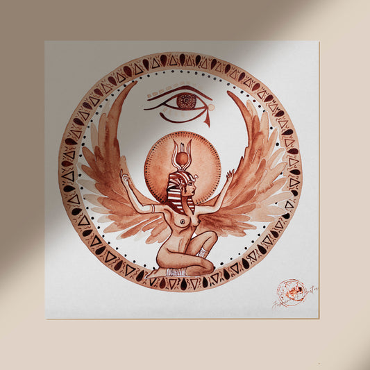 MOON ART | THE BLESSING OF ISIS