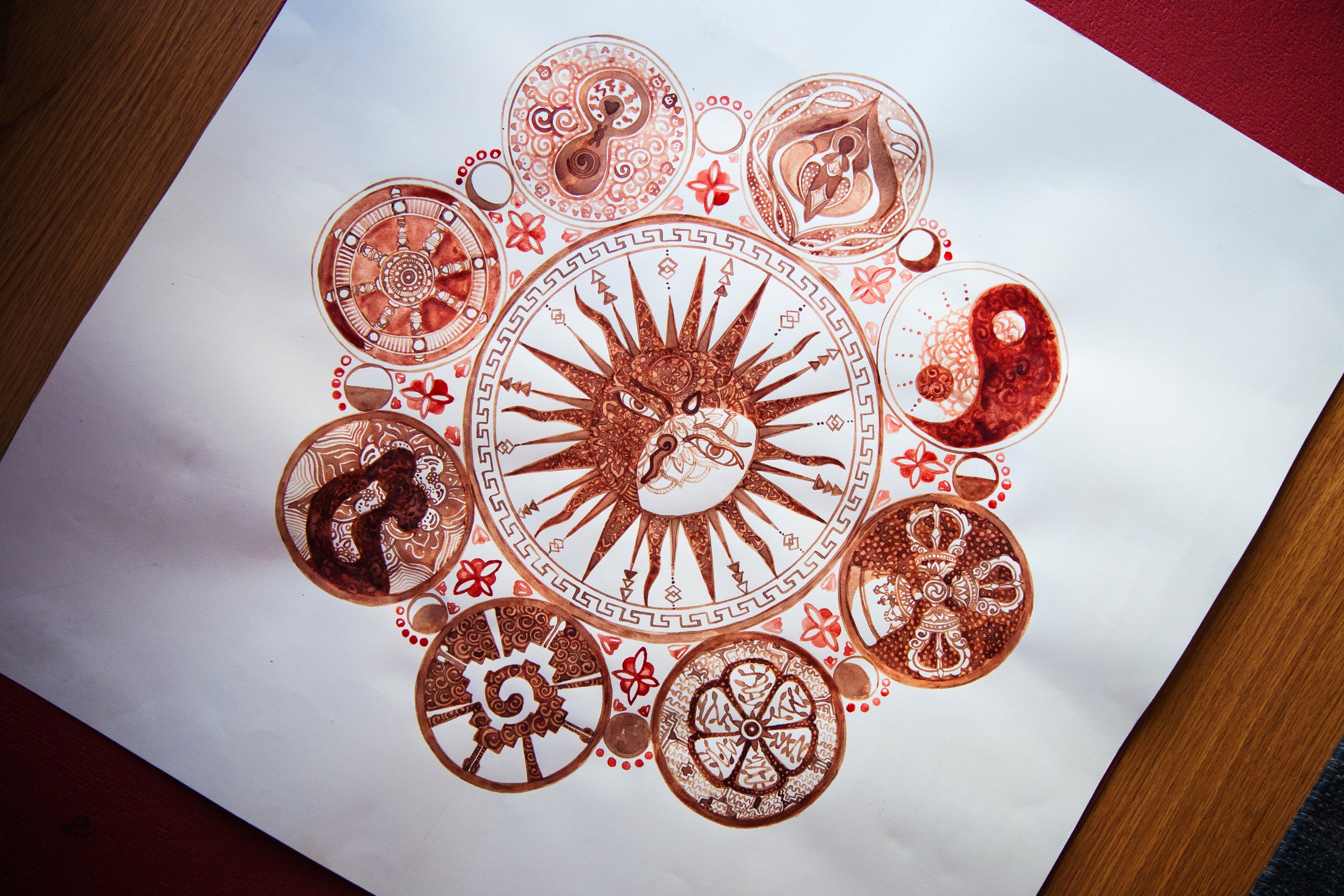 MOON ART | GENESIS MANDALA