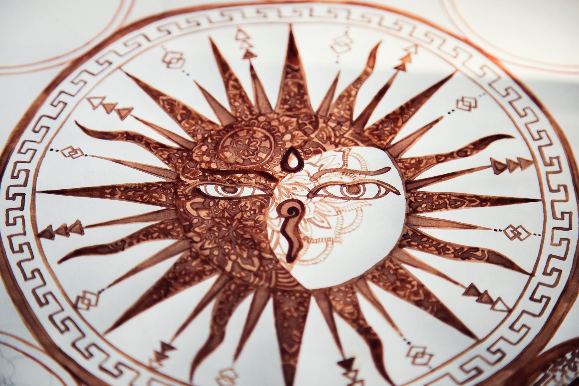 MOON ART | GENESIS MANDALA